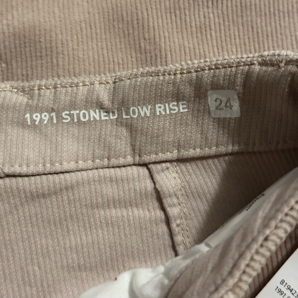 NWT Volcom Womens Pants 1991 Stoned Low Rise Jeans in MUSHROOM (MSH - Picture 13 of 15